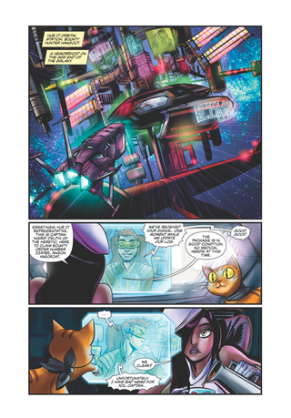 Illustration for article titled Dark Horse exclusive: Rat Queens meets Firefly in the new series Bounty